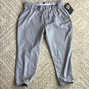 Gray Softball Pants NWT